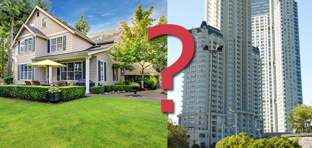 Жилищный вопрос: что выбрать - квартиру или в частный дом?