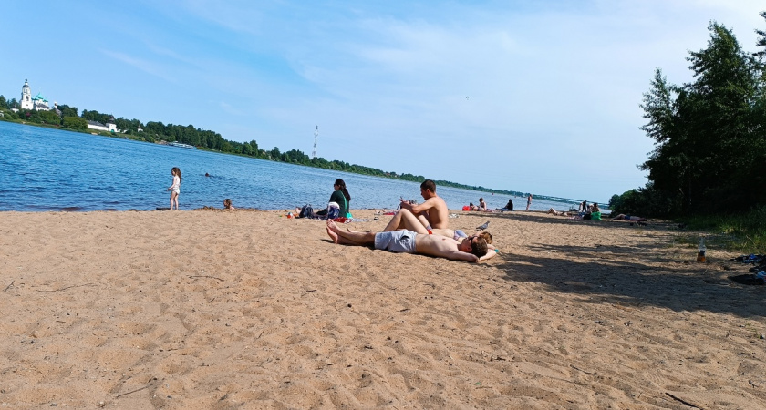 Ярославцам назвали единственный пригодный для купания пляж