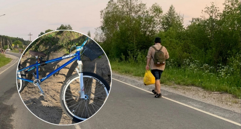 В Ярославском районе столкнулись водитель иномарки и велосипедист