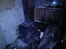 В Ярославле от пожара в дачном доме пострадал человек