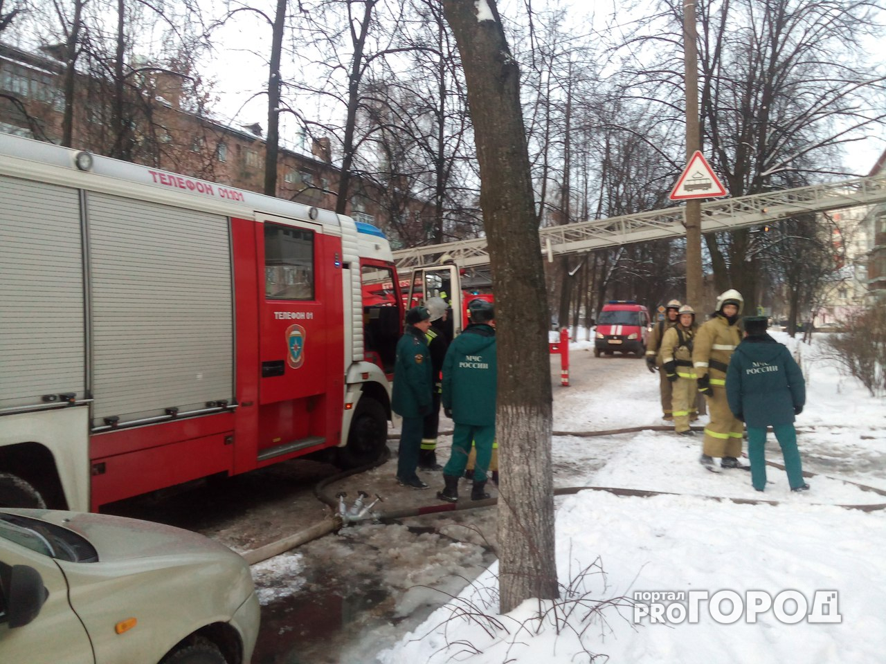 Страшный пожар в центре Ярославля: вспыхнули несколько квартир