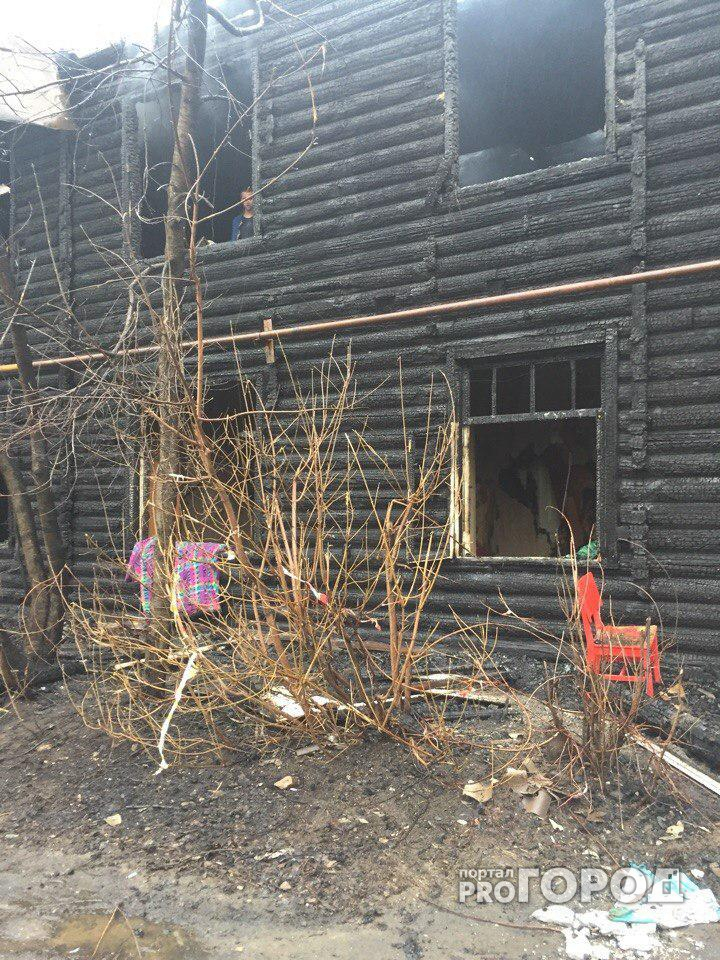 Жители сгоревшего дома на 1-ой Приволжской в Ярославле: «Там были бутылки с зажигательной смесью»