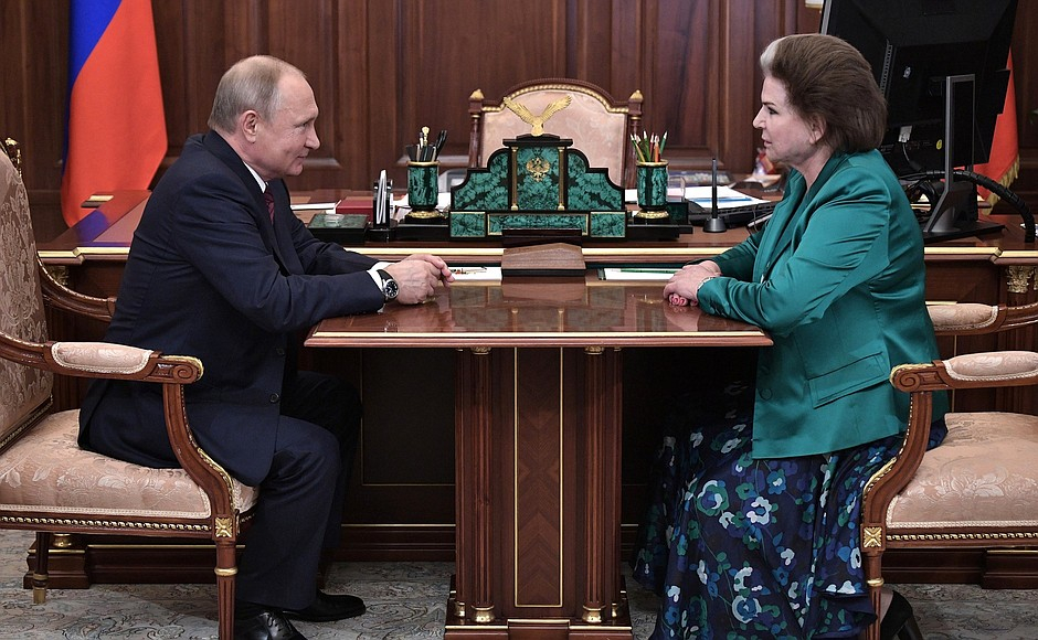 Он нам нравится: Валентина Терешкова попросила Путина не забирать ярославского губернатора