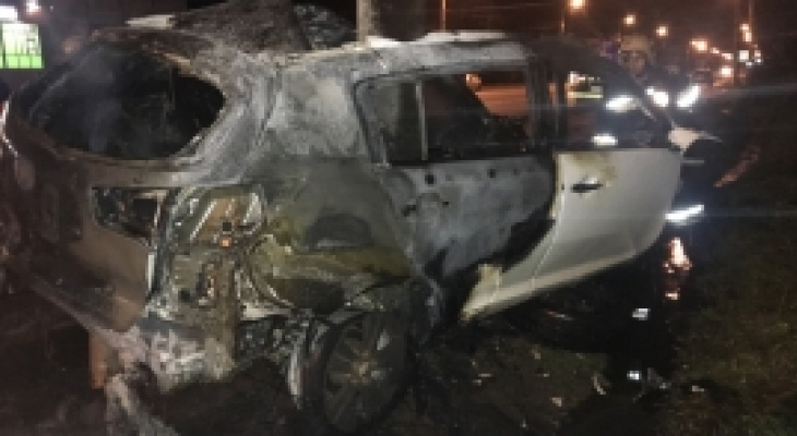 Супруги, сгоревшие в автомобиле в Рыбинске, были пьяны: результаты экспертизы