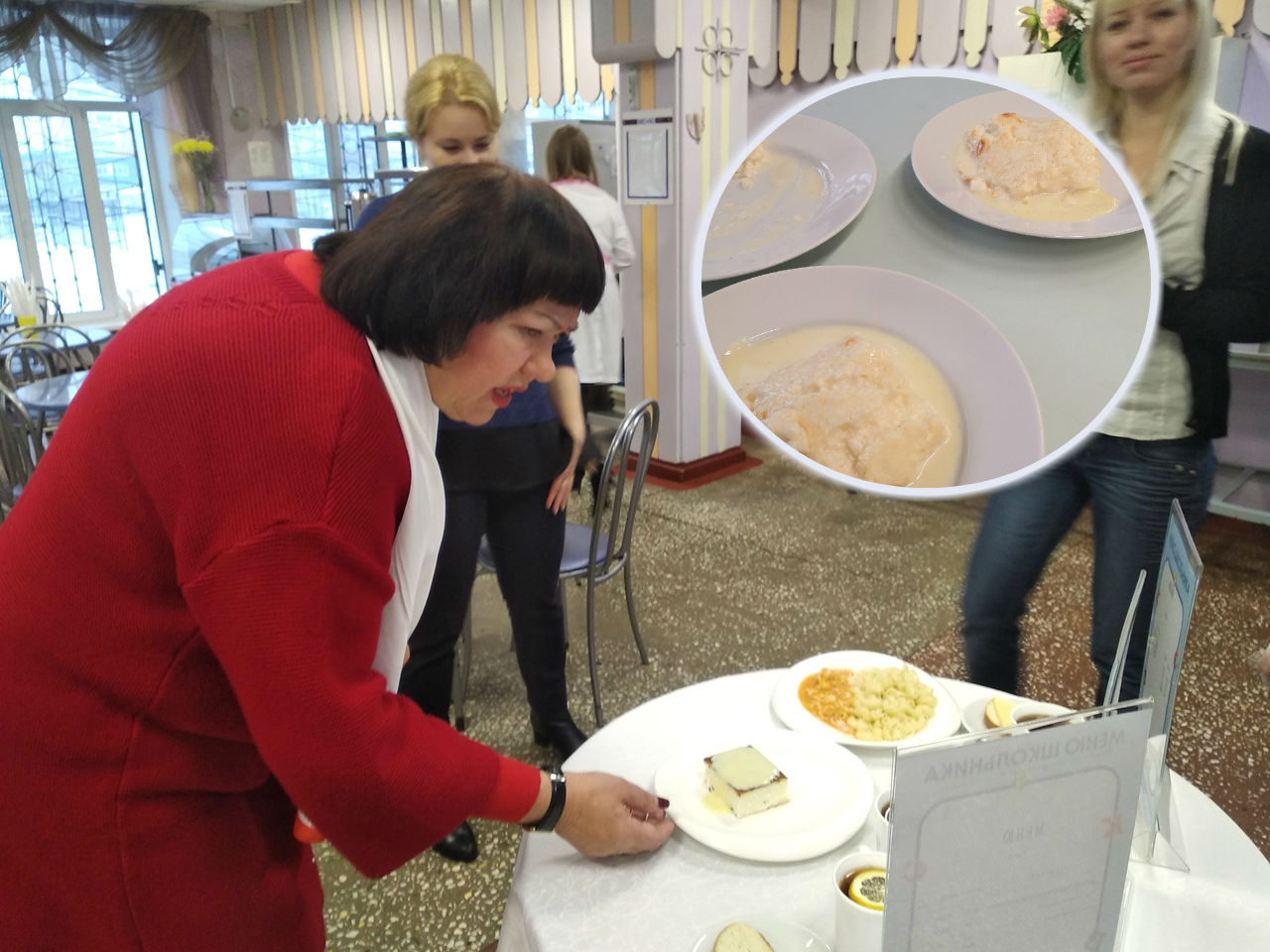 Внутри еда с волосами: родители рассекретили поваров в школах Ярославля