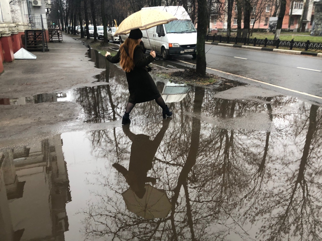 "Желтый уровень опасности": в Ярославле  объявили об погодном коллапсе