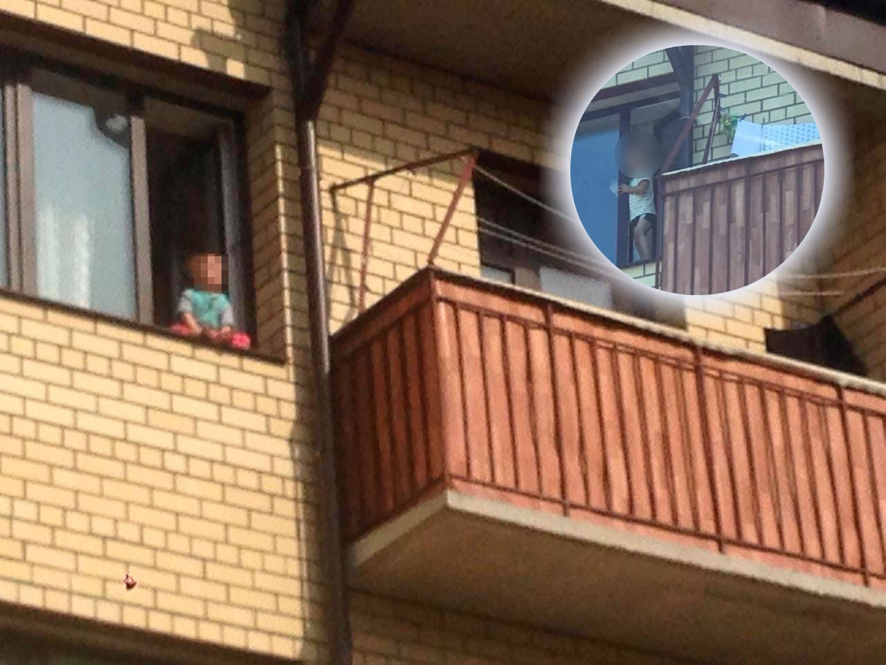 Полиция взломала дверь: танцующих на окне малышей забрали у матери в Ярославле