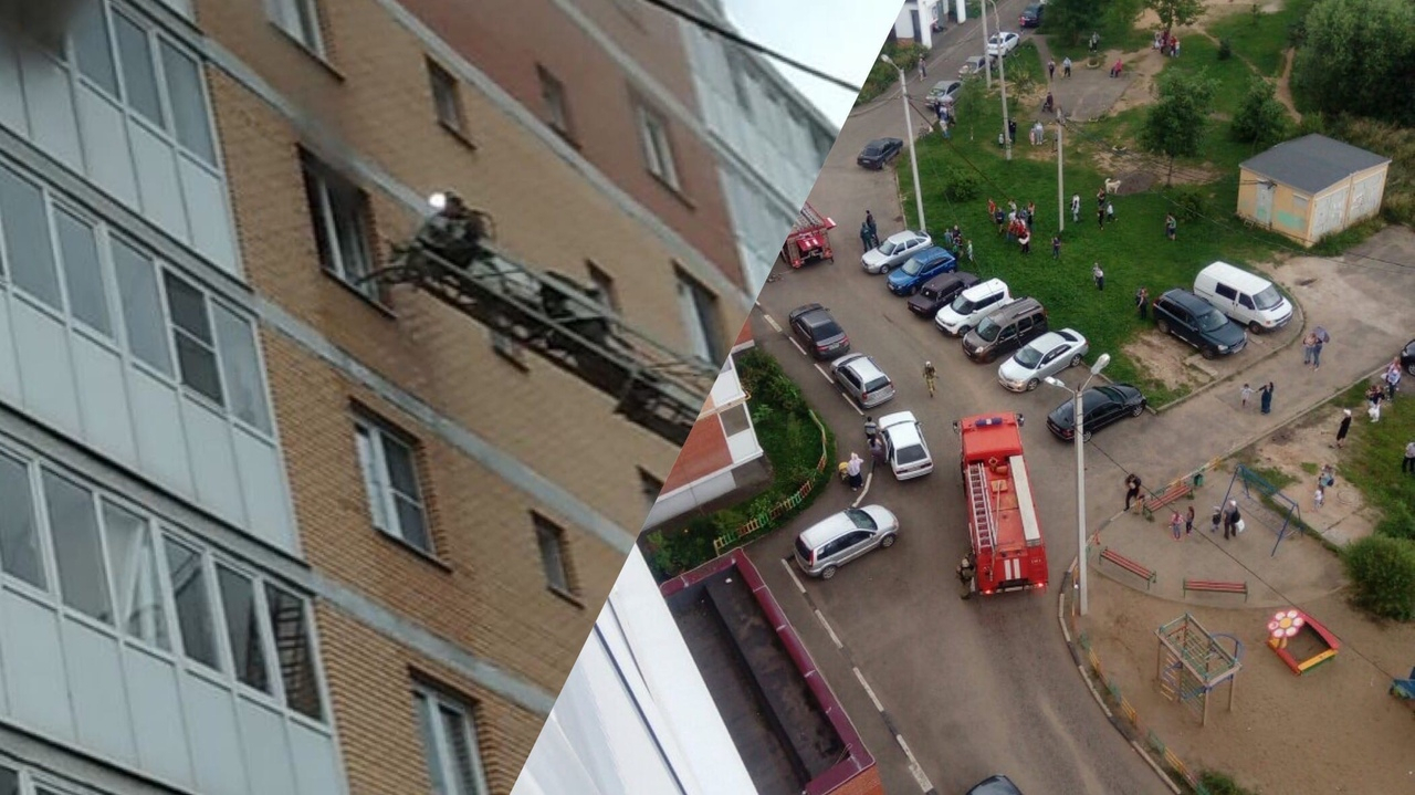 Спасатели кинули лестницу в окно: подробности ЧП в высотке Ярославля