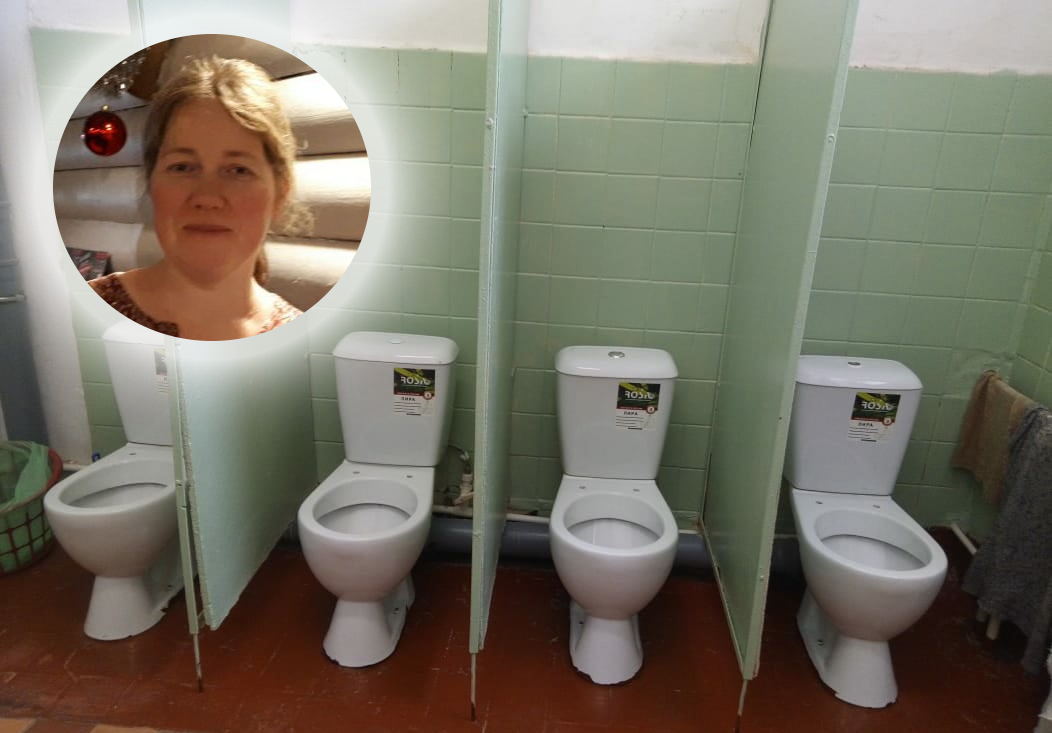 Многодетная мать показала, как выглядят туалеты в школе под Ярославлем