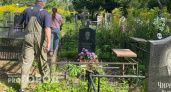 На Леонтьевском кладбище задержали похитителей оград с могил