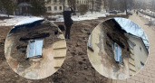 В Ярославле обвалился фасад жилого дома на "Пятерке"
