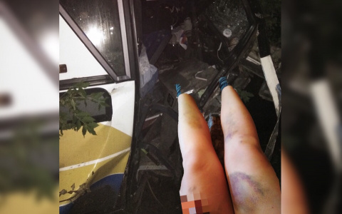 Огромные синяки и шок: пострадавшим в перевернутом автобусе ярославцам отказали в помощи.  Кадры