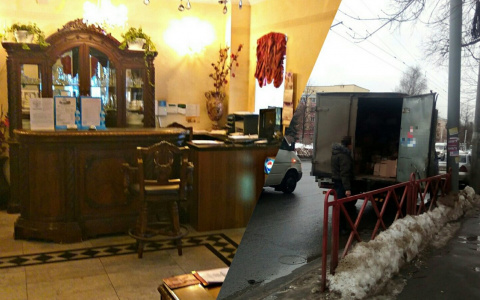 Мебель пропадает в известной ярославской гостинице