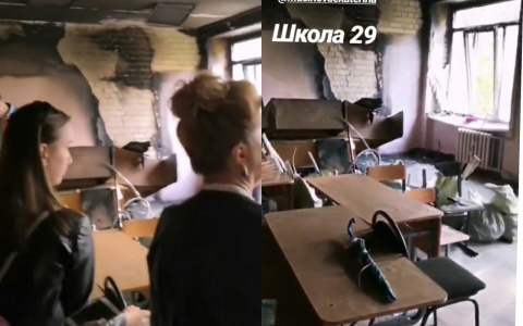 Рюкзачки на обугленных партах: подробности пожара в школе Ярославля