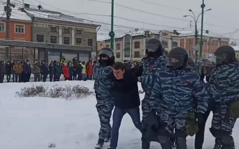 Протесты в Ярославле и задержания: что происходит на улицах города